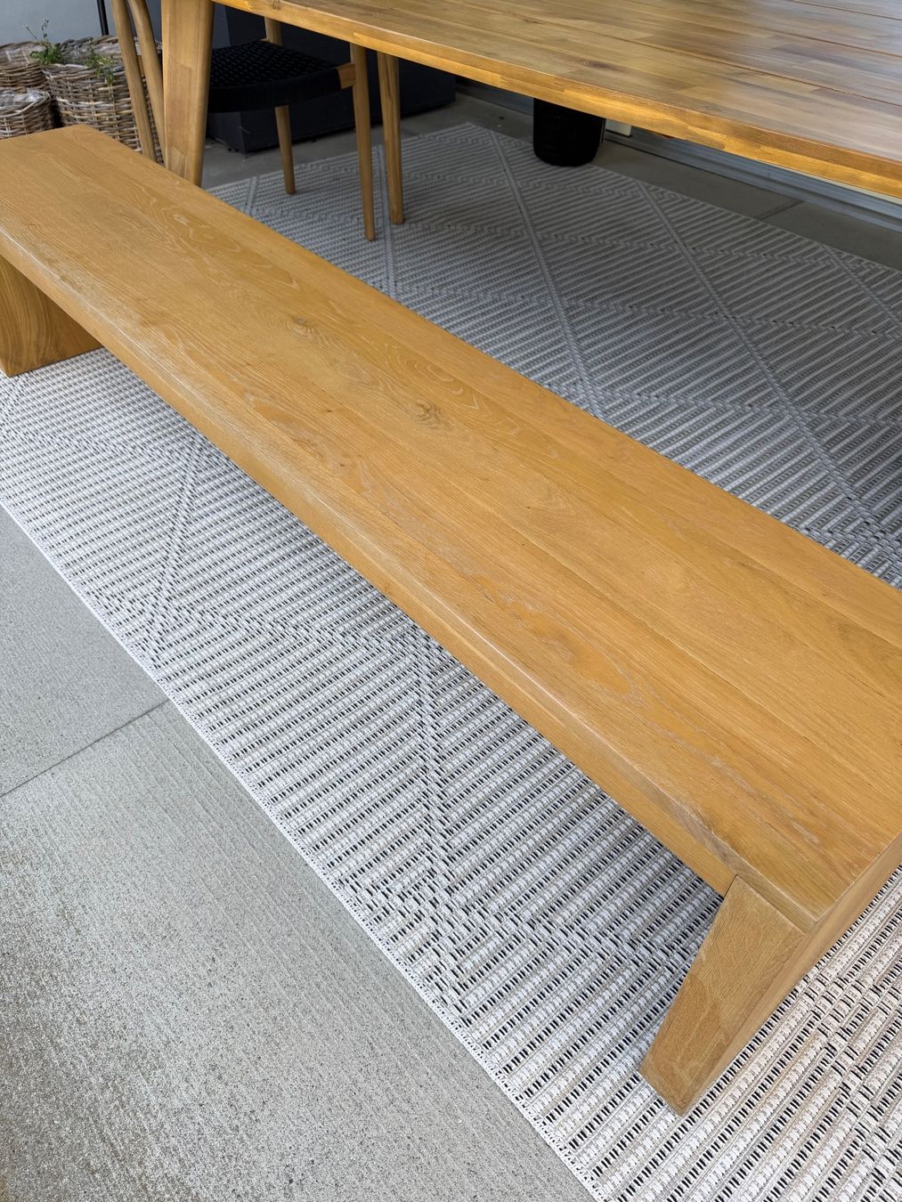 La Redoute Panchine: La Redoute Vova Massive Eichenbank – Usato da Zug venduto da cpi_lm6f 1